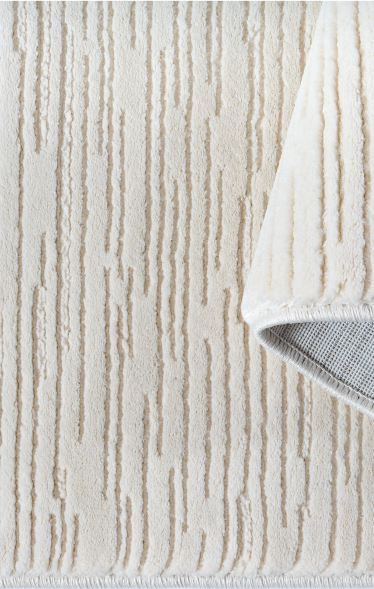 Merinos Sign 1984 Crem Halı – 480.000 İlmekli, Soft Dokulu, Modern Krem Makine Halısı