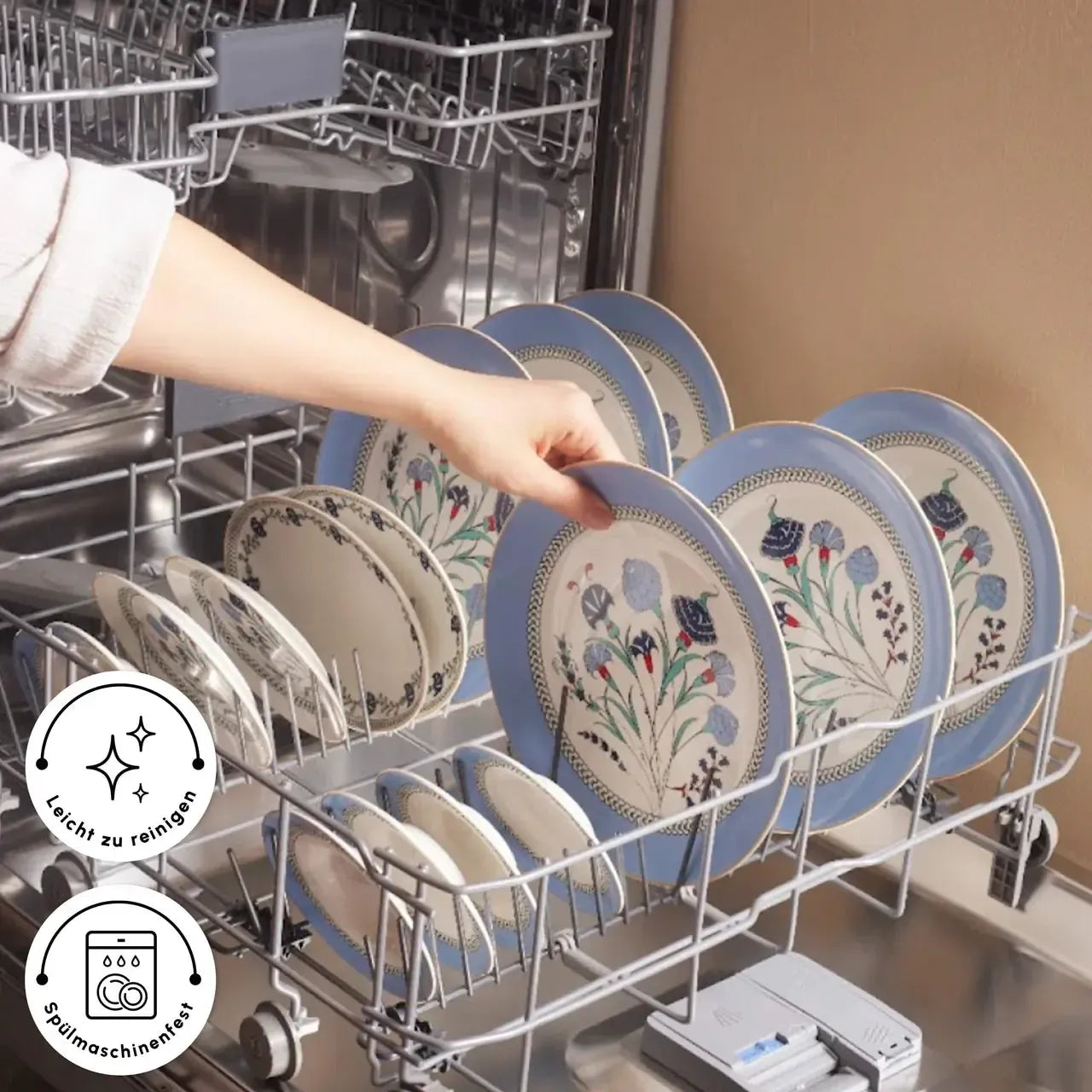 Karaca Blue Clove 26 Piece 6 Person Breakfast set