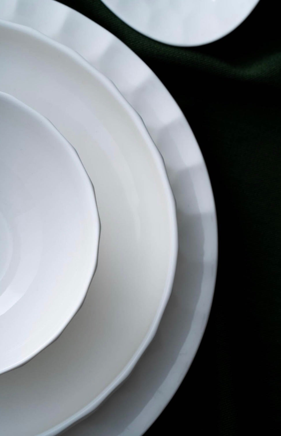 Acar Relax 29 Parça 6 Kişilik Porselen Yemek Takımı – Beyaz