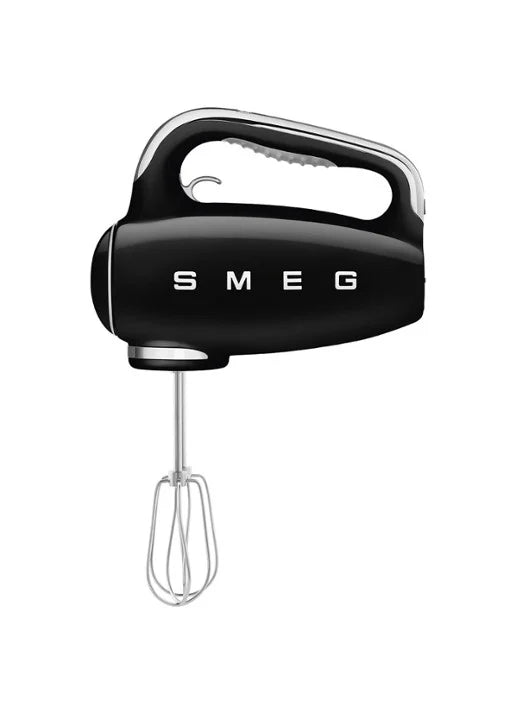 SMEG HMF01BLEU Siyah El Mikseri – 9 Hız, Turbo Fonksiyon, 50’ler Retro Tasarım