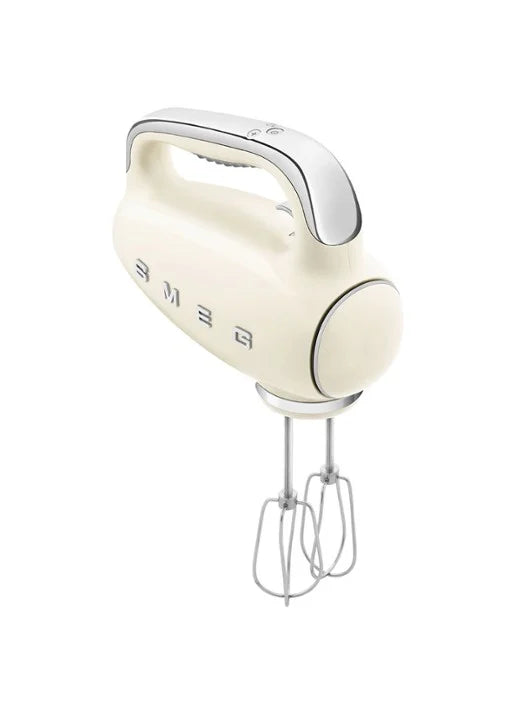 SMEG HMF01CREU Krem El Mikseri – 9 Hız, Turbo Fonksiyon, Retro 50’ler Tasarım