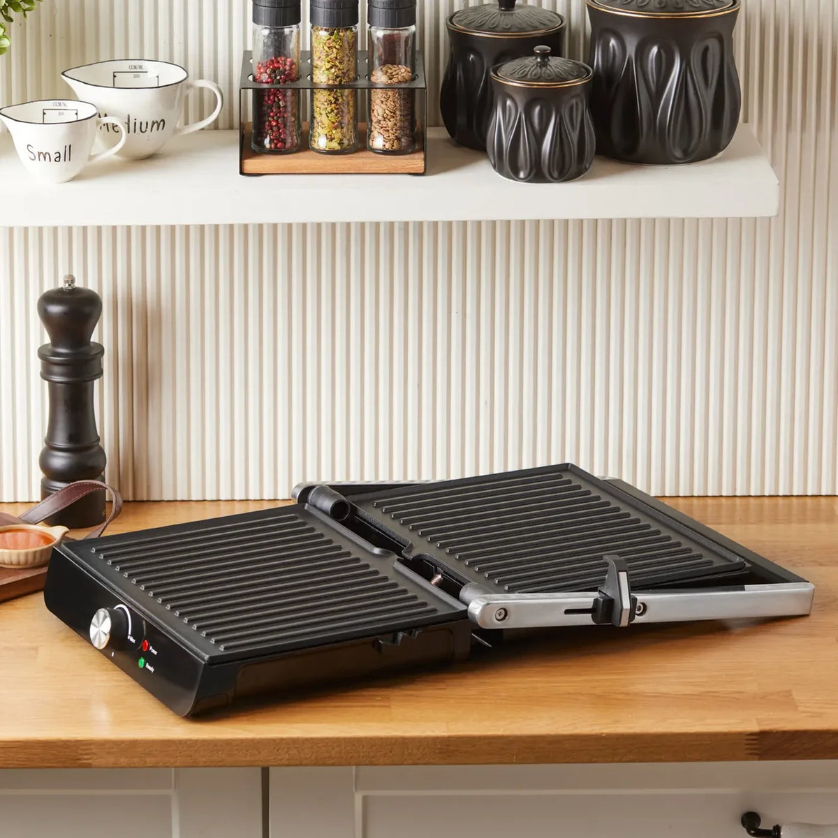 Karaca Toastmaster Inox 2000W Toaster and Grill – Stainless Steel
