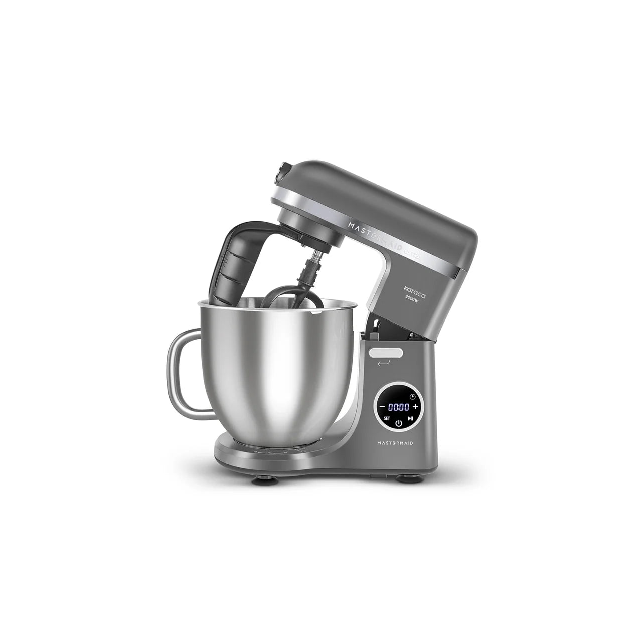 Karaca Mastermaid Chef Ultra Dijital Ekranlı Stand Mikser 2000W 7L – Galaxy Grey