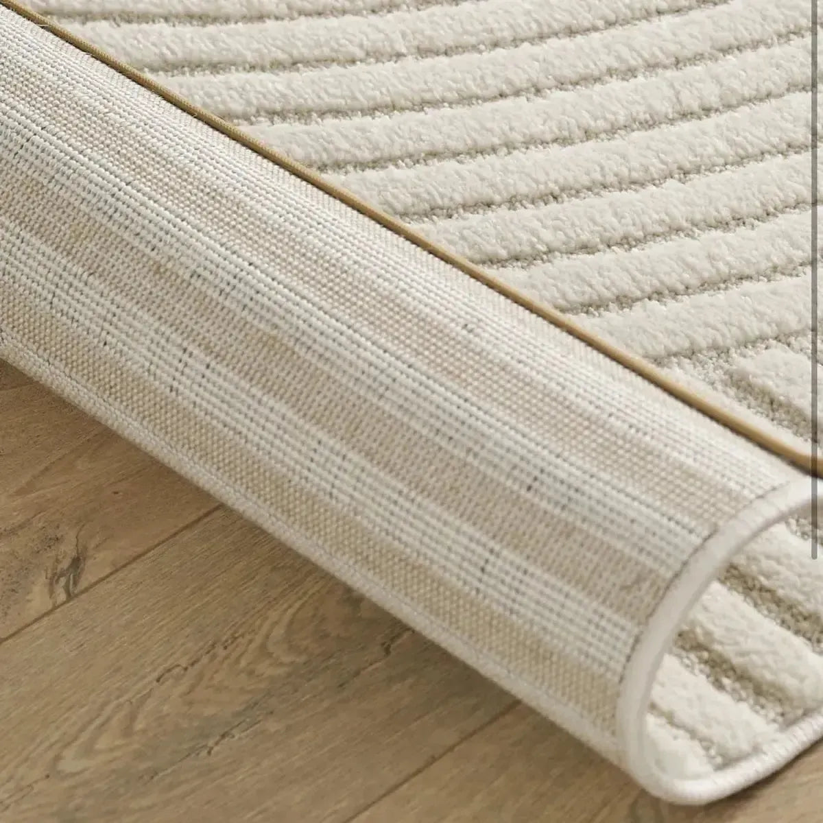 Merinos Elio 2251 Krem Halı Japandi Tarzı Modern Yarım Daire Desenli-Zemin kaplama-Prenseshome Leyweg-Prenseshome Leyweg