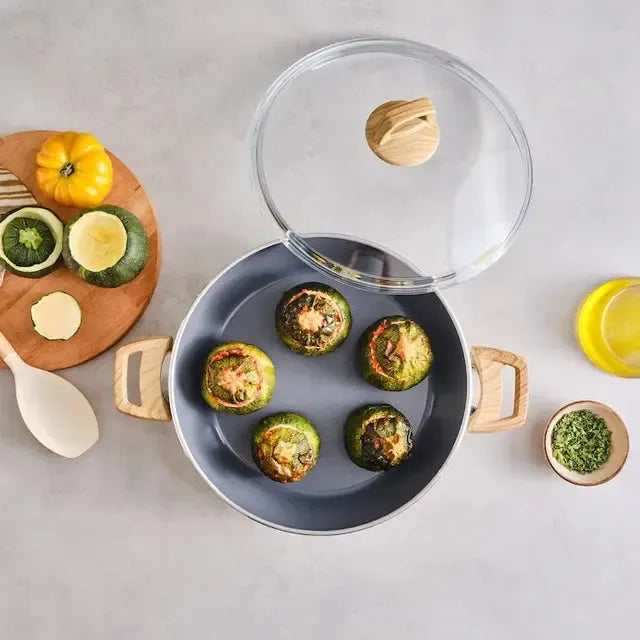 Karaca Swiss Crystal 30 cm Karnıyarık Tenceresi Krem – Temmuz Kampanyası: 1 Al 2 Gönderim-mutfak urunleri-Prenseshome Leyweg-Prenseshome Leyweg