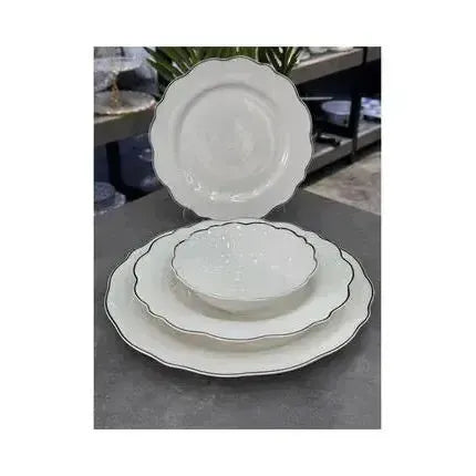 Acar Karmen 6 Kişilik 24 Parça silver Yemek Takımı-Yemek Takimi-Prenseshome Leyweg-Prenseshome Leyweg