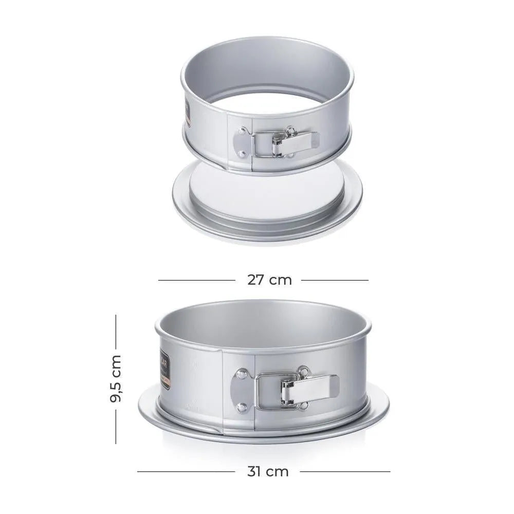 Şeflerin Tercihi Kelepçeli Kek Kalıbı 24.3x9.5 cm-mutfak urunleri-Prenseshome Leyweg-Prenseshome Leyweg