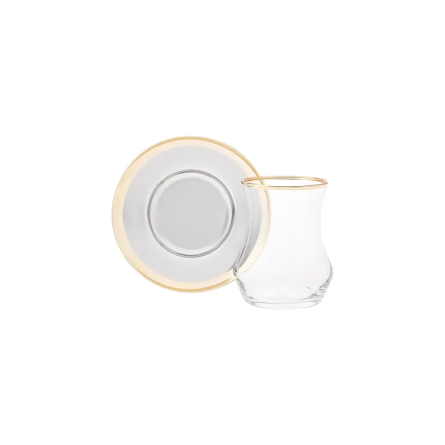 Karaca Pera Gold 18 Parça Çay Seti – Altın Detaylı, Zarif Tasarım-Sofra ürünleri-Prenseshome Leyweg-Prenseshome Leyweg