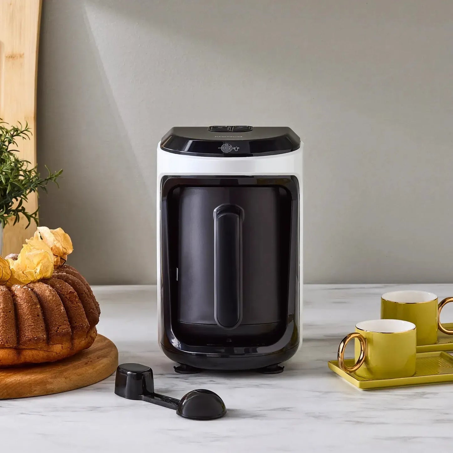 Karaca Hatır Hüps Sütlü Türk Kahve Makinesi Beyaz-Elektronik ürün-Prenseshome Leyweg-Prenseshome Leyweg