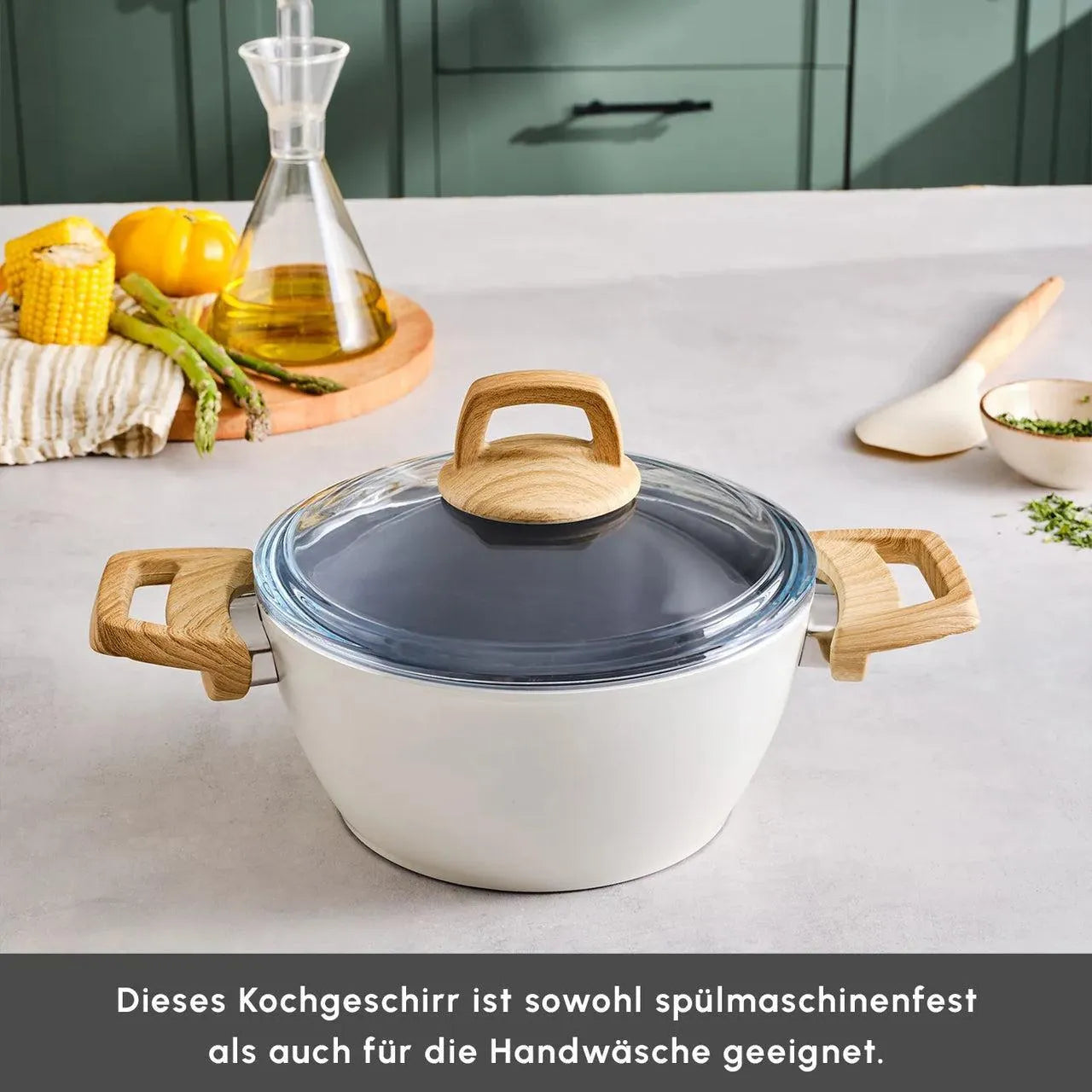 Karaca Swiss Crystal 20 cm Tencere Krem – Temmuz Kampanyası: 1 Al 2 Gönderim-Yemek Takimi-Prenseshome Leyweg-Prenseshome Leyweg