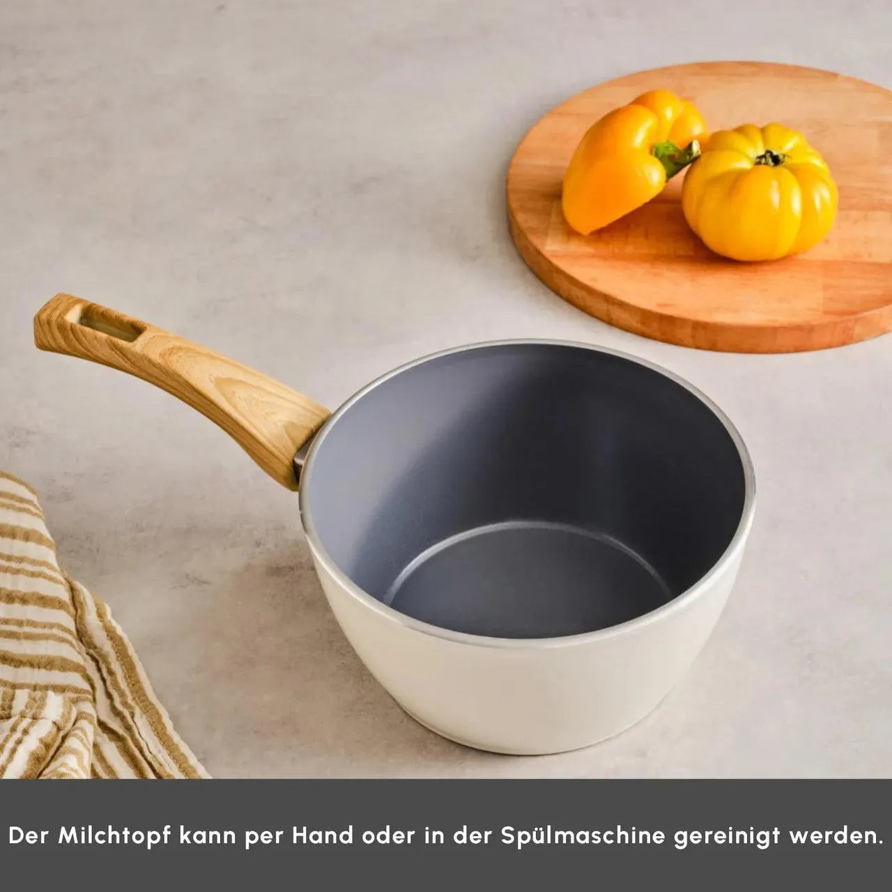 Karaca Swiss Crystal 18 cm Sütlük Krem – Temmuz Kampanyası: 1 Al 2 Gönderim-mutfak urunleri-Prenseshome Leyweg-Prenseshome Leyweg