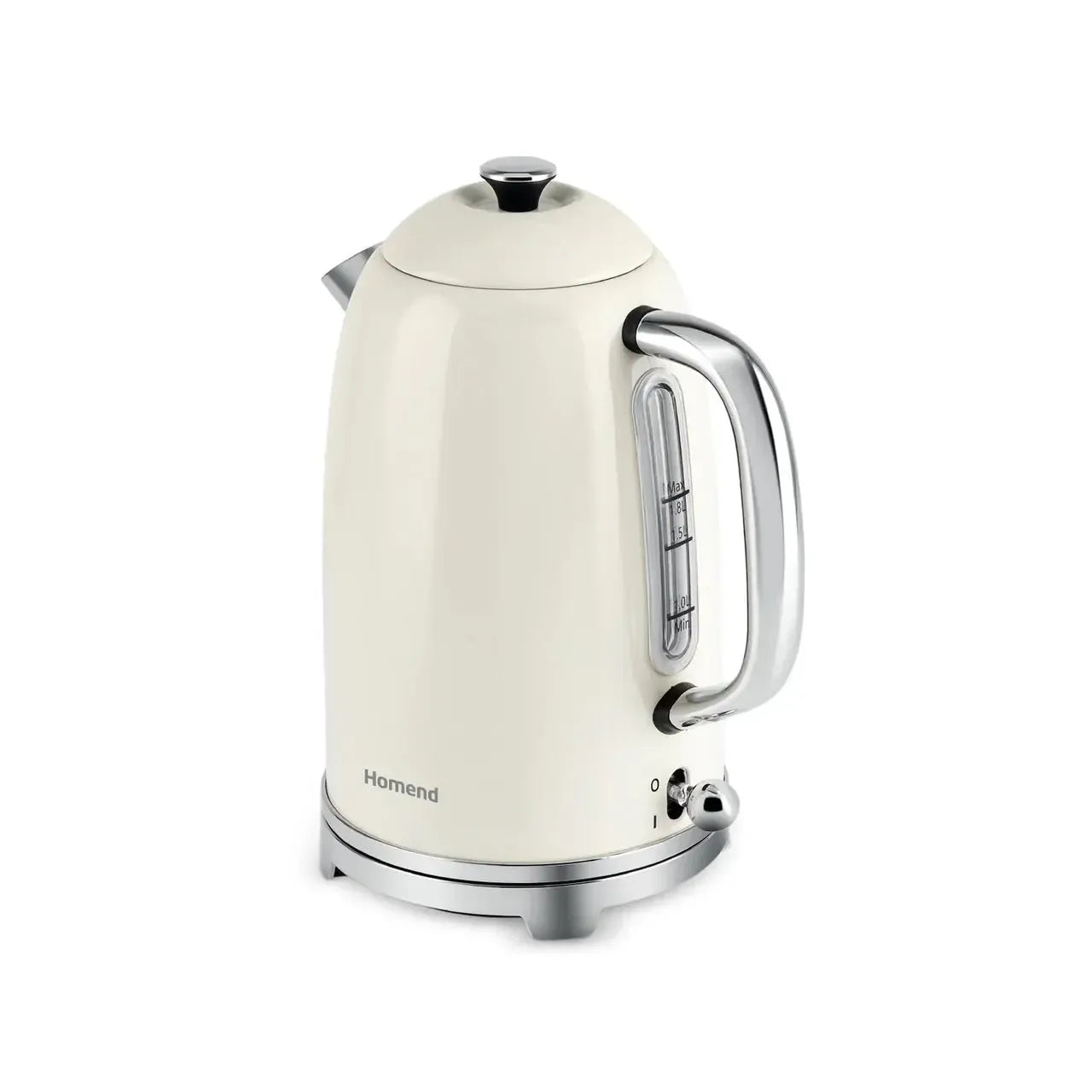 Homend Vintage Heatrow 1627H Kettle – Krem Renk, 1.8 Lt, 2200W, Paslanmaz Çelik-Elektronik ürün-Prenseshome Leyweg-Prenseshome Leyweg
