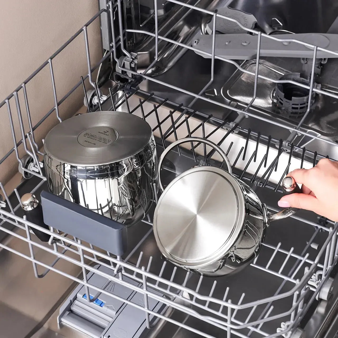 Karaca Stella Çelik Çaydanlık Takımı – 18/10 Paslanmaz Çelik, 1+2 Litre, İndüksiyon Uyumlu-mutfak urunleri-Prenseshome Leyweg-Prenseshome Leyweg