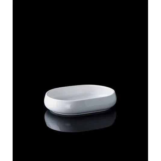 Acar Bianco Perla Oval Sunum Tabağı 16,5 x 12 x 3,9 cm-Prenseshome Leyweg-Prenseshome Leyweg