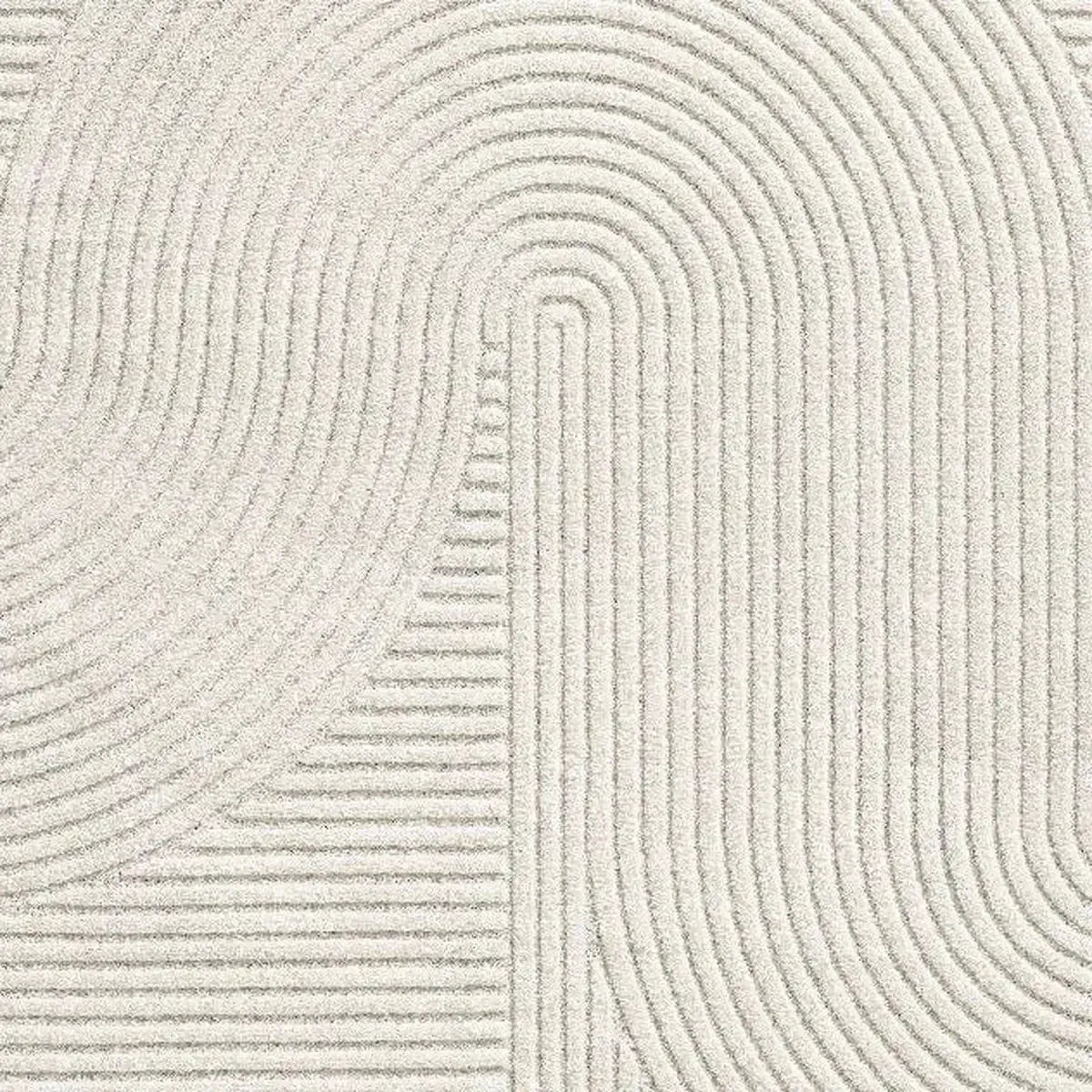 Merinos Elio 2251 Krem Halı Japandi Tarzı Modern Yarım Daire Desenli-Zemin kaplama-Prenseshome Leyweg-08*150 stokta-Prenseshome Leyweg