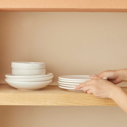 Karaca Stream Bone Meridian 24 Piece Dinner Set for 6 People – Gold