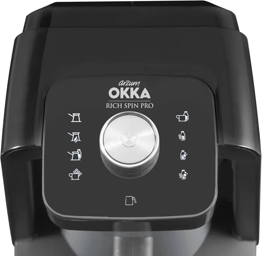 ARZUM OKKA RICH SPIN PRO
KOFFIEZETAPPARAAT | CHROOM