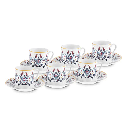 Karaca Hatır Charcoal Turkish Coffee Machine – Rosegold, 5 Cups + Cup Set & Turkish Coffee Gifted