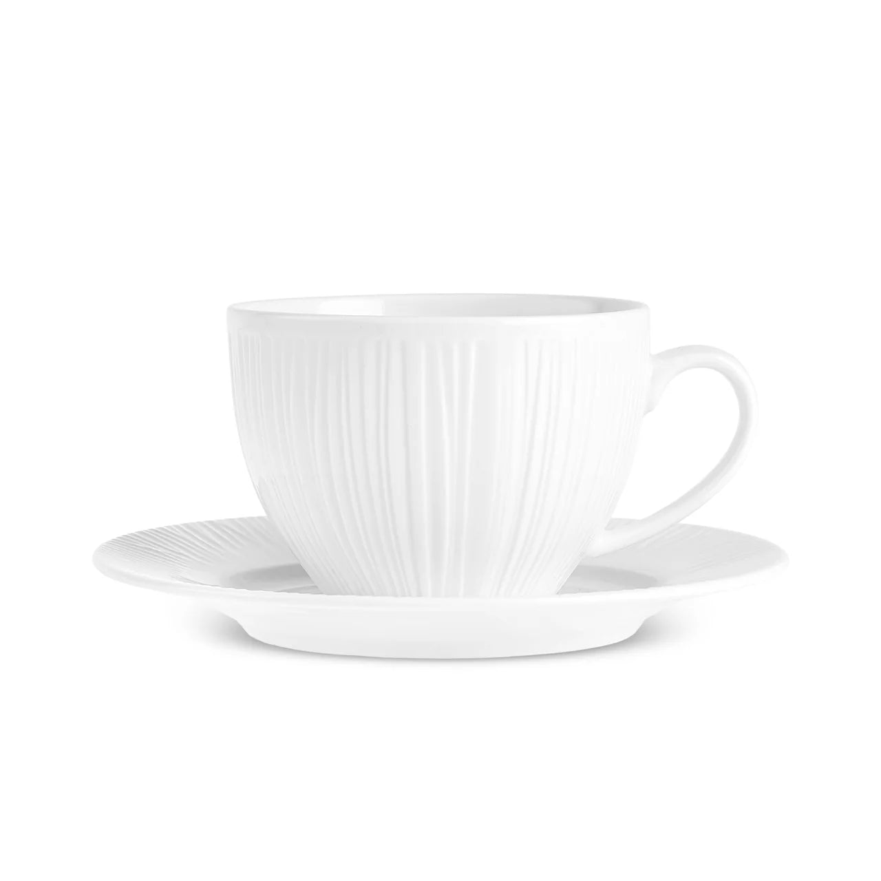 Karaca Anna Emboslu 6 Kişilik Çay Fincanı Seti, 220 ml, Porselen