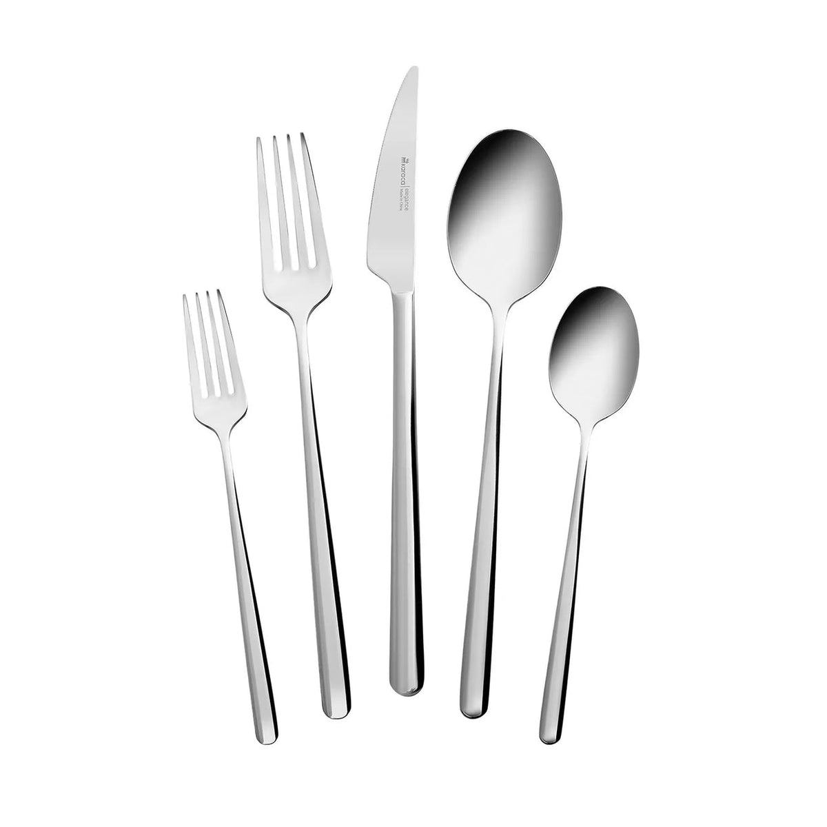 Karaca Boreas 12 Kişilik 60 Parça Çatal Kaşık Bıçak Takımı – Paslanmaz Çelik