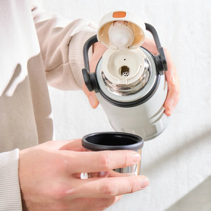 Karaca Adent 800 ml Steel Thermos – Fogproof, Leakproof, Stylish and Large Volume