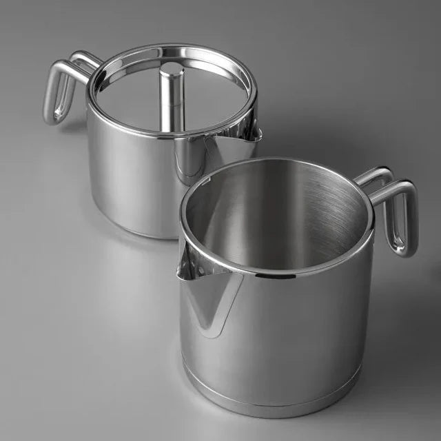 Jumbo Metalix Full Metal Paslanmaz Çelik Çaydanlık Takımı – 1,1 L + 1,5 L, İndüksiyon Uyumlu