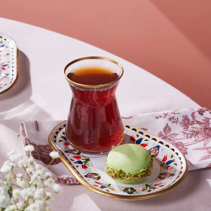 Karaca Tulip 12 Parça 6 Kişilik Çay Fincanı Takımı