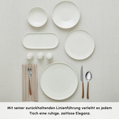 Karaca Stream Bone Sirius 53-delig 12-persoons servies Wit