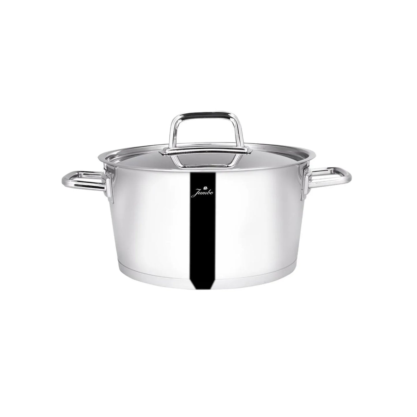 Jumbo Felix 8 Parça Çelik Tencere Seti – İndüksiyon Uyumlu, Kare Tasarım