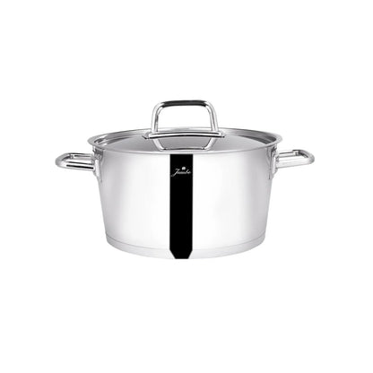 Jumbo Felix 8 Parça Çelik Tencere Seti – İndüksiyon Uyumlu, Kare Tasarım