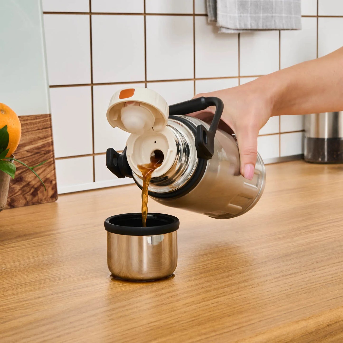 Karaca Adent 800 ml Çelik Termos – Inox, Sızdırmaz, Şık ve Dayanıklı Tasarım