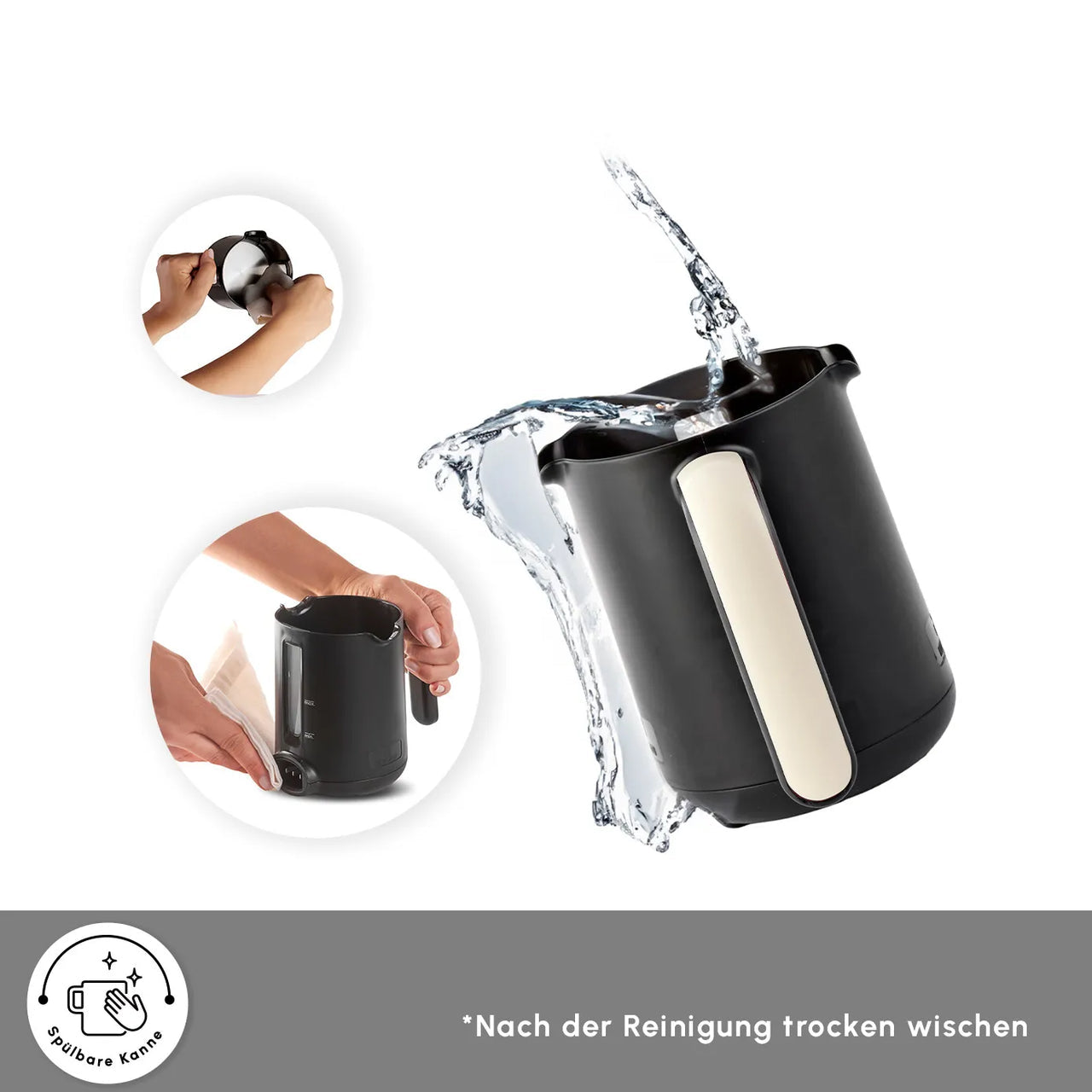 Karaca Hatır Köz Türk Kahve Makinesi Soft Cream – 5 Fincan Kapasiteli, Bol Köpüklü, 535W | 6 Kişilik Fincan Seti ve 100 gr Karaca Hatır Kahvesi Hediyeli