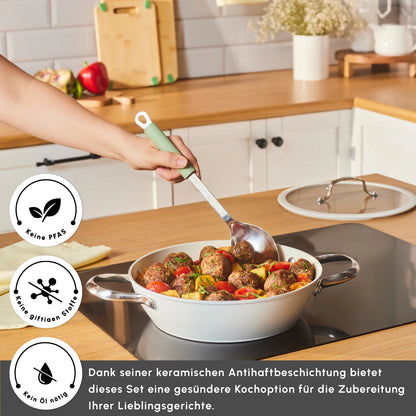 Karaca Swiss Crystal 30 cm Lage Karnıyarık Pan – 1 Kopen 1 Gratis Actie