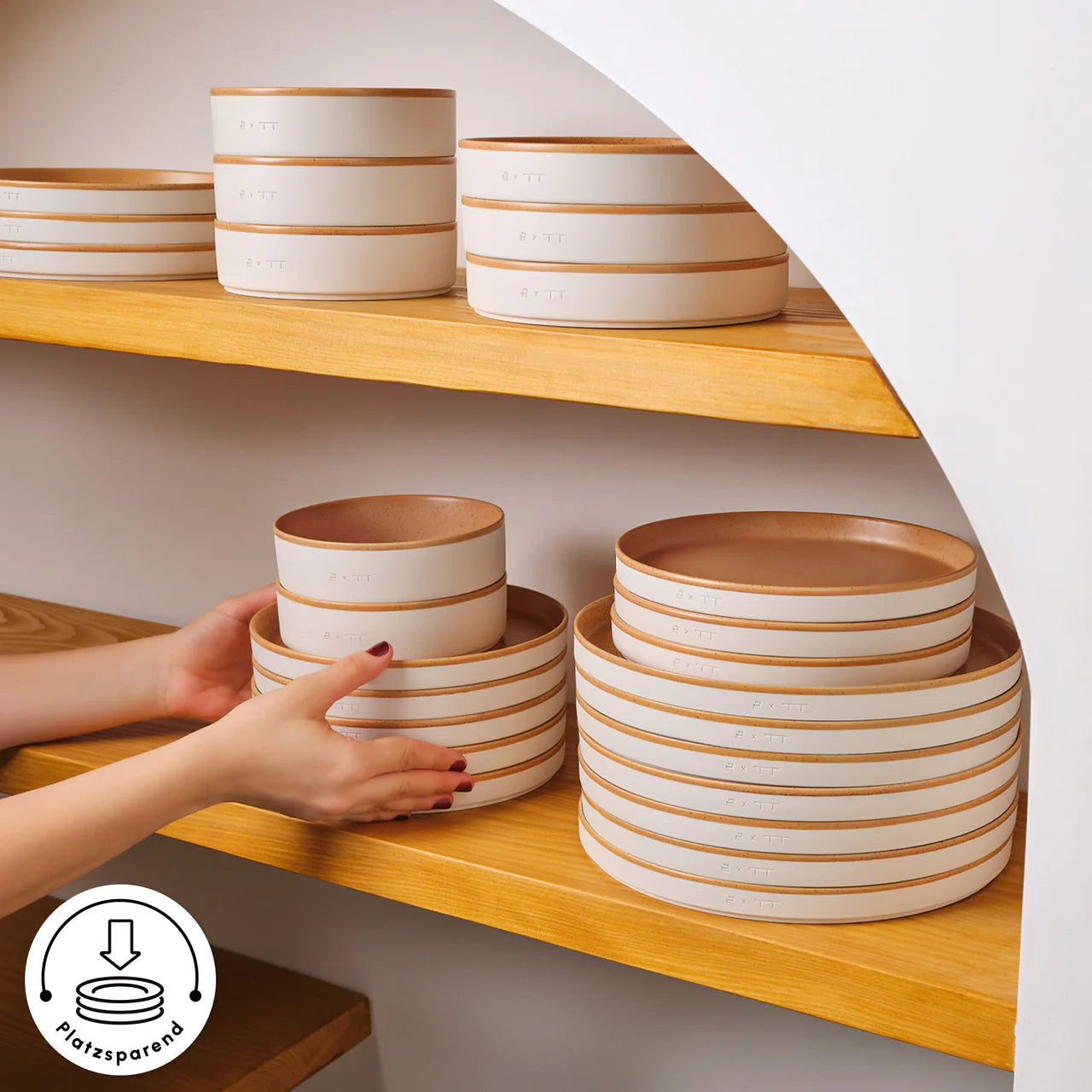 Karaca x Fatih Tutak Earth Collection 57-delig 12-persoons servies