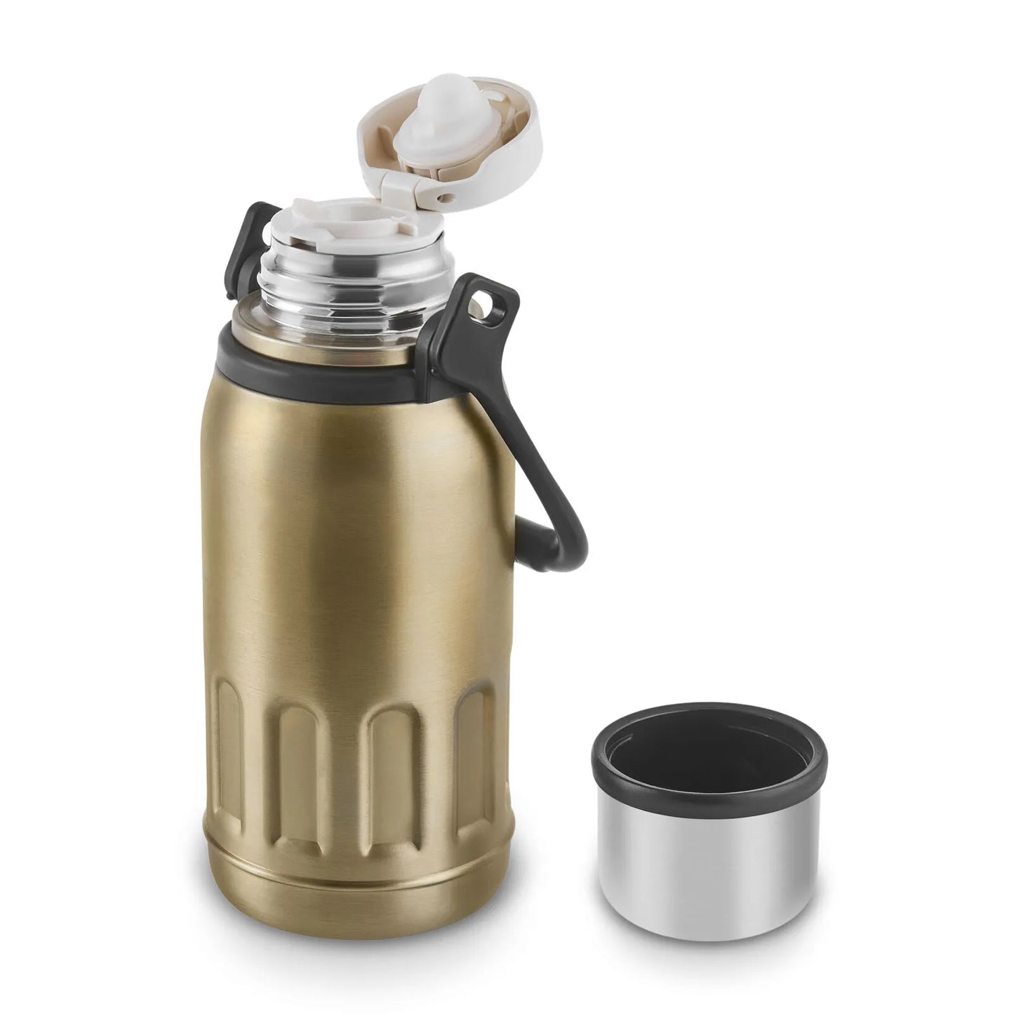 Karaca Adent 800 ml Çelik Termos – Gold, Şık Tasarım, Sızdırmaz Çelik