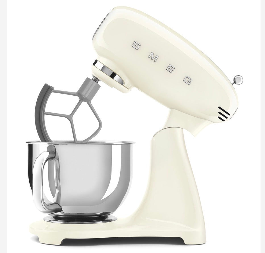 SMEG 50’s Style Stand Mixer 4.8L – 1000W, Cream, Planetary Mixing