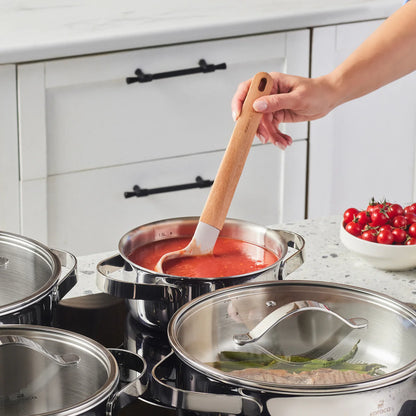 Karaca 3 Ply Culinara 8 Parça Paslanmaz Çelik Tencere Set