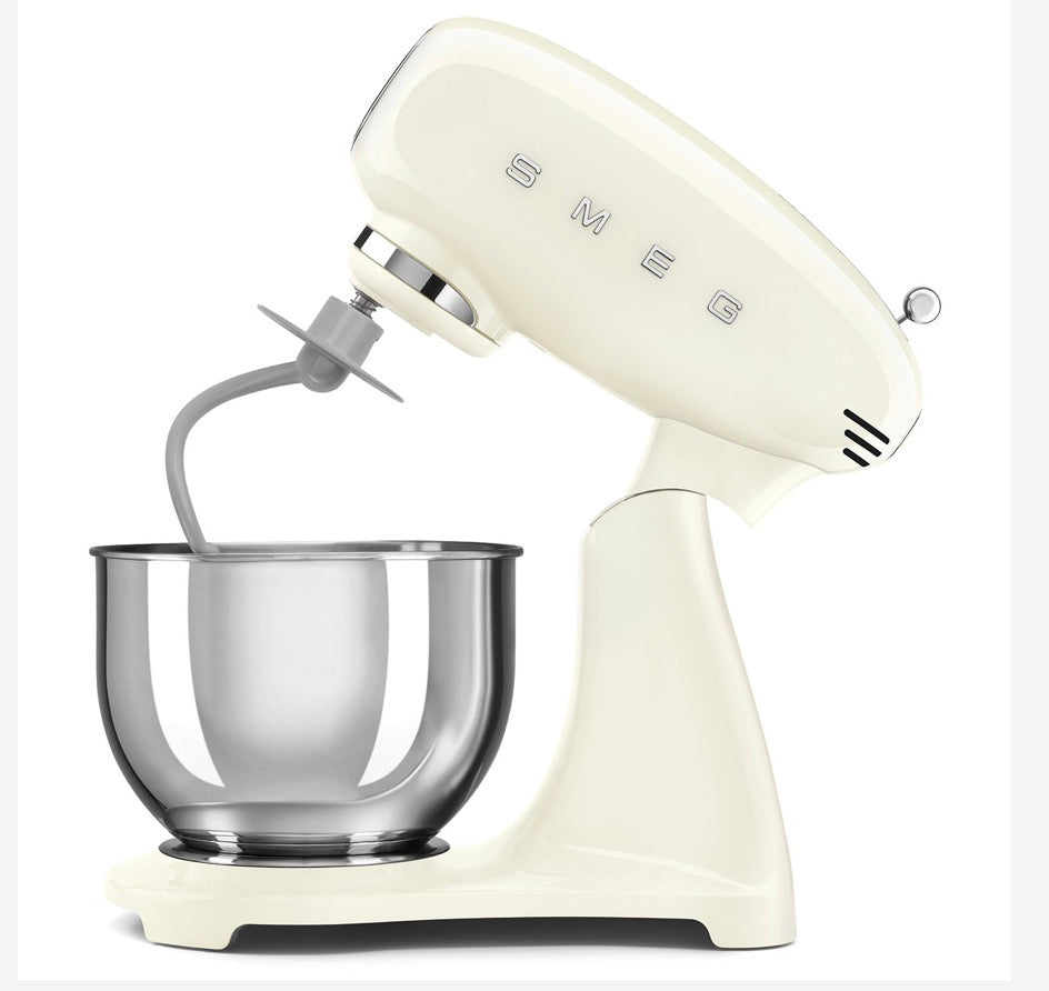 SMEG 50’s Style Stand Mixer 4.8L – 1000W, Cream, Planetary Mixing