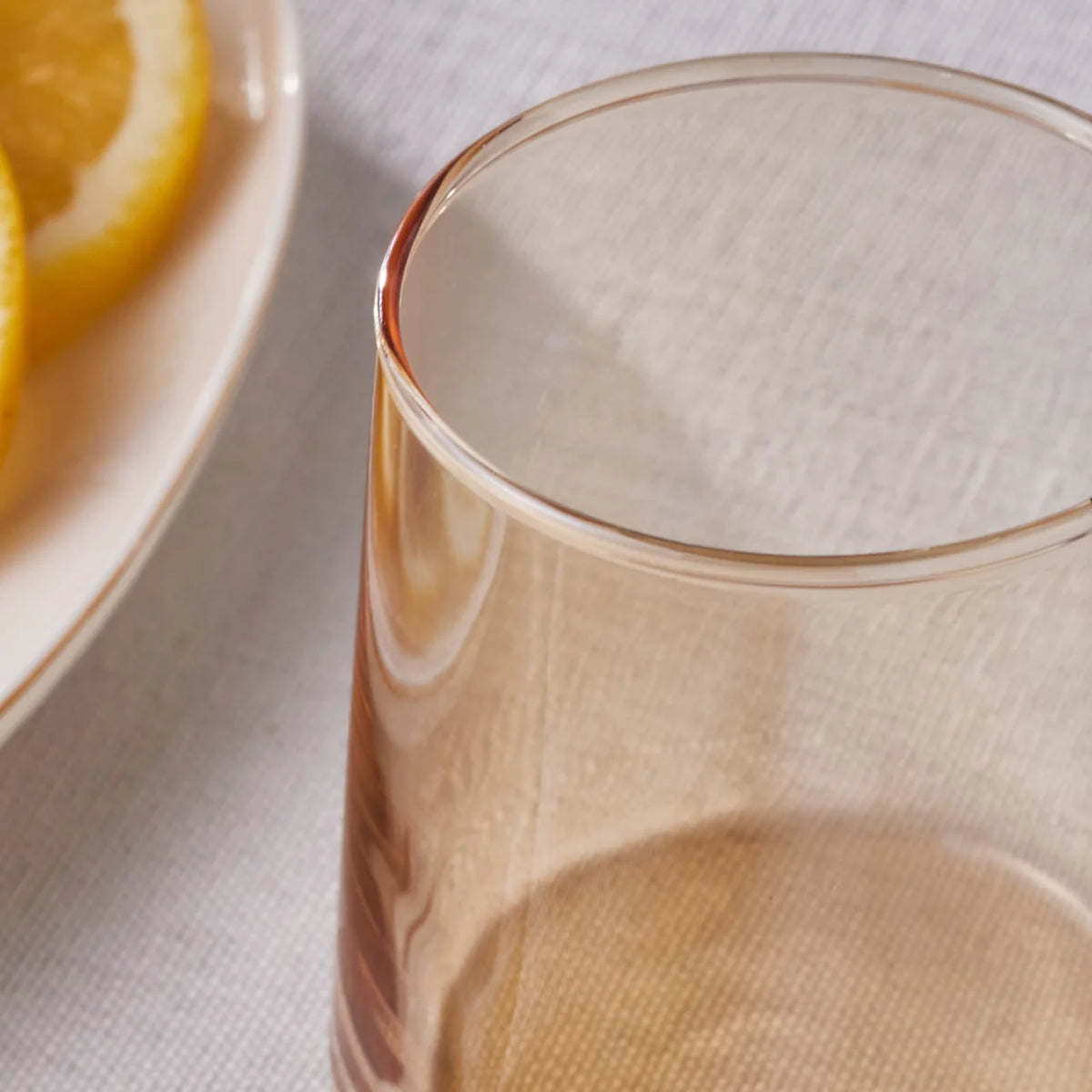 Karaca Serene 7 Delig Glazen Set Amber