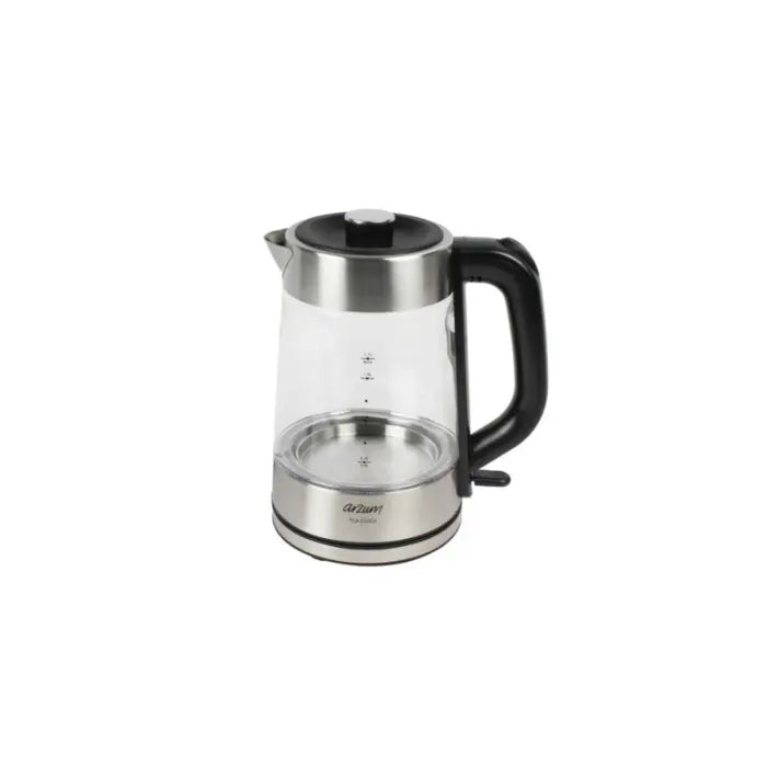 Arzum AR3154 1.7 L Dubbelwandige Glazen Theemaker – 1700W