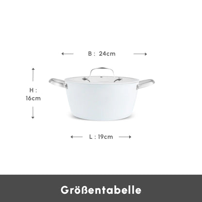 Karaca Swiss Crystal 24 cm Pan – 1 Kopen 1 Gratis Actie