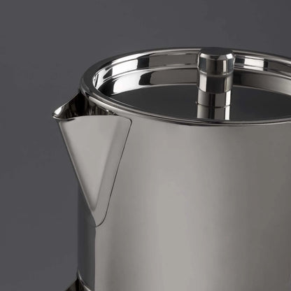 Jumbo Metalix Full Metal Çaydanlık – 304 Paslanmaz Çelik, 1.1 L Demlik – 1.5 L Suluk