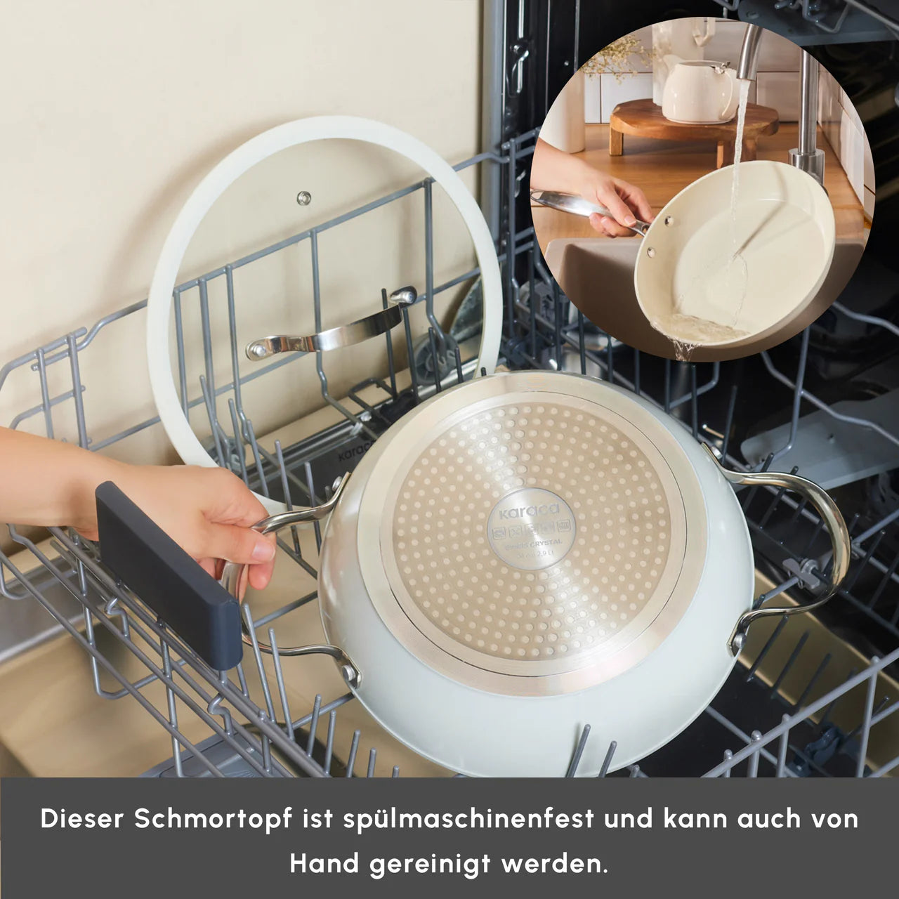 Karaca Swiss Crystal 24 cm Pan – 1 Kopen 1 Gratis Actie