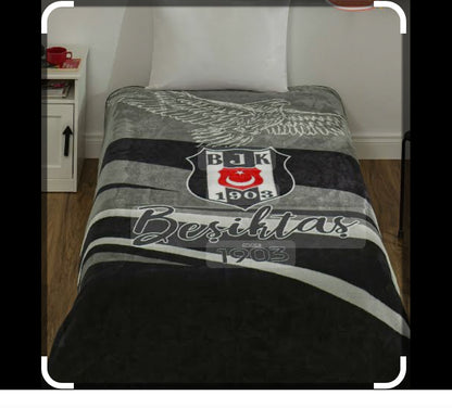 Taç Licensed Beşiktaş Fan Blanket – Single, 160x220 cm
