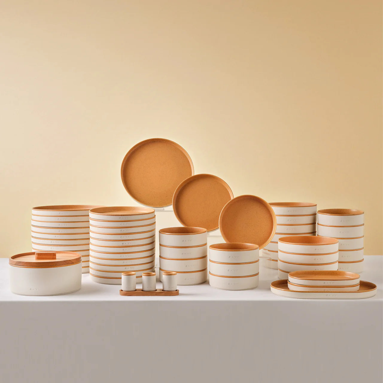 Karaca x Fatih Tutak Earth Collection 57-delig 12-persoons servies