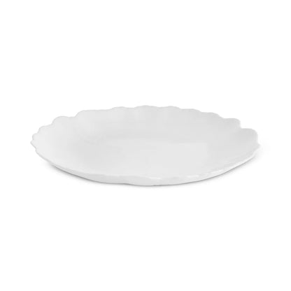 Karaca White Flower 18 Parça 6 Kişilik Opal Cam Yemek Takımı – Beyaz Sofra Seti