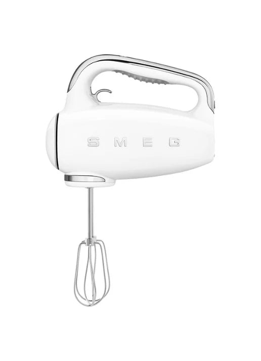 SMEG HMF01WHEU Beyaz El Mikseri – 9 Hız, Turbo Fonksiyon, Retro 50’ler Tasarım