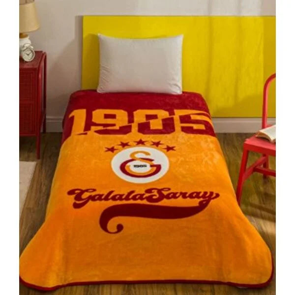 Taç Licensed Galatasaray Fan Blanket – Single, 160x220 cm