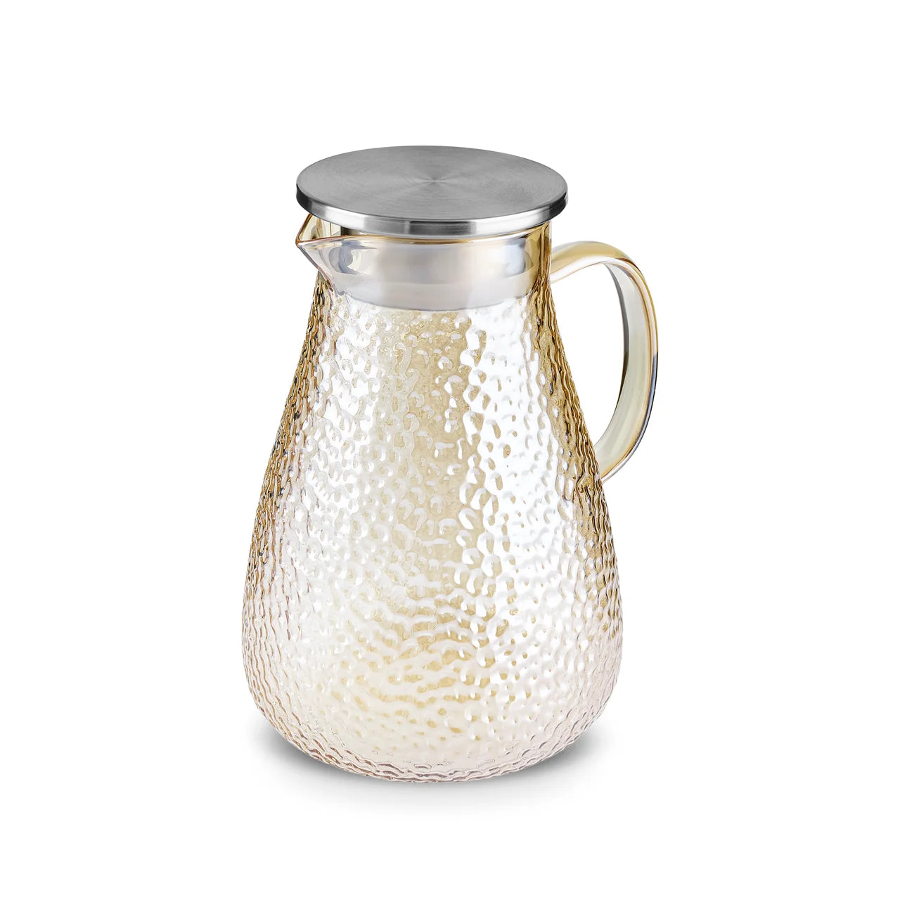 Karaca Luminous Amber 7 Parça Cam Sürahi ve Bardak Seti – 1,8 L Sürahi ve 6 Bardak