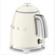 Smeg KLF05CREU Creme Mini Kettle – 0.8 Litre Kompakt Su Isıtıcı